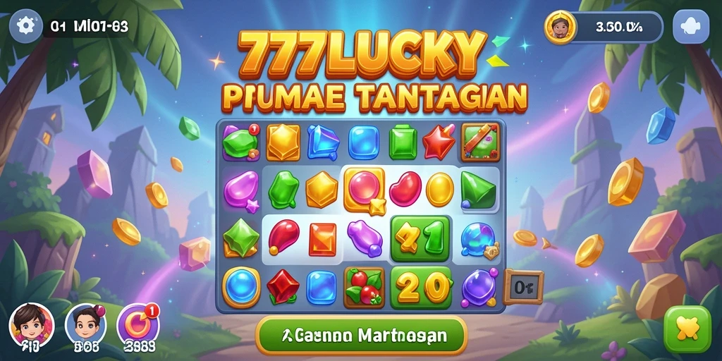 Gameplay seru dan menantang dalam 777LUCKY