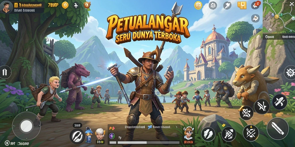 Gameplay 789RP dengan kebebasan eksplorasi yang luar biasa.