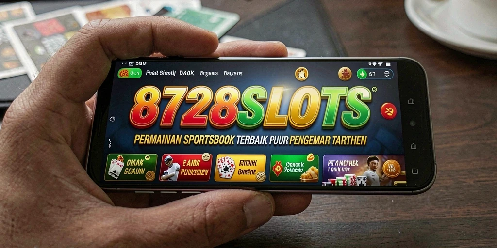 Tampilan gameplay interaktif Sportsbook di 8728SLOTS yang menarik.