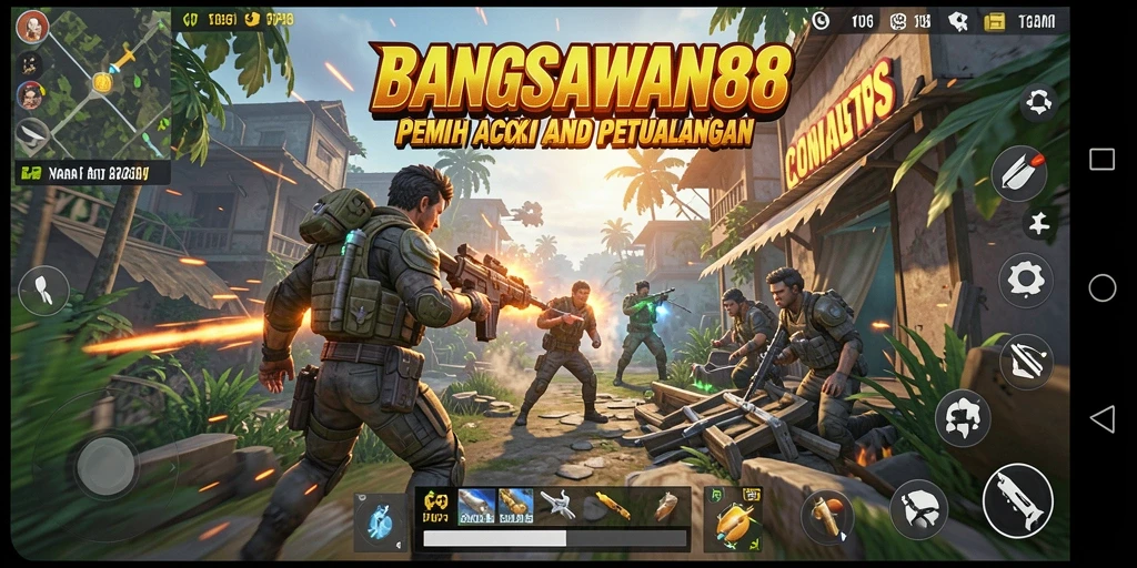 Gameplay BANGSAWAN88 yang mendebarkan dalam aksi TPS.