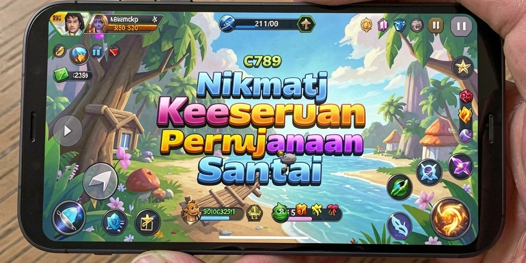 Screenshot C789 menampilkan gameplay menarik dan penuh warna.