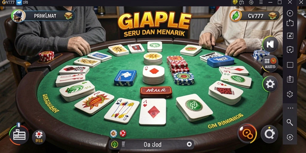 Tampilan gameplay CV777 yang menarik dan seru.