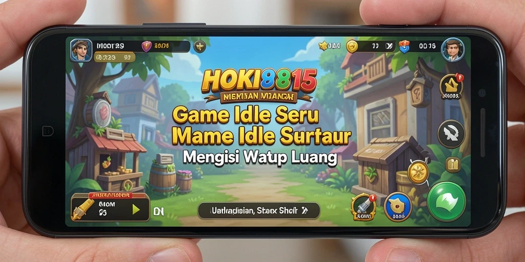Tampilan gameplay HOKI8815 yang menarik dan penuh warna.