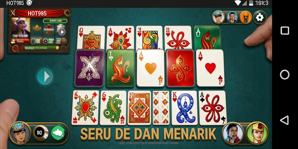 Tampilan gameplay seru dari aplikasi HOT985 yang penuh aksi.