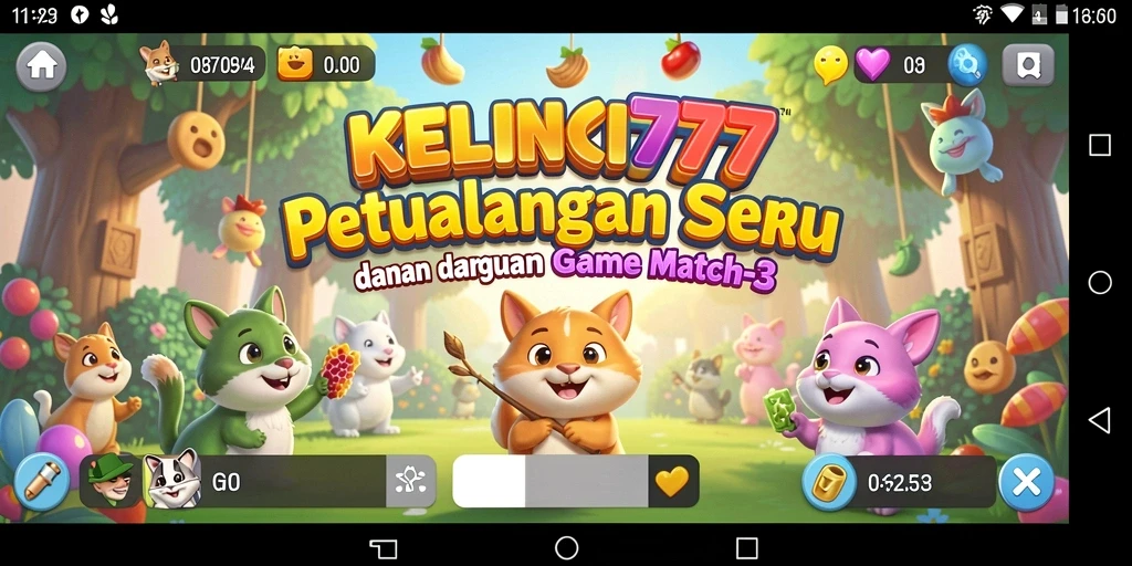 Gameplay seru KELINCI777 dengan kelinci yang lucu dan tantangan menanti.
