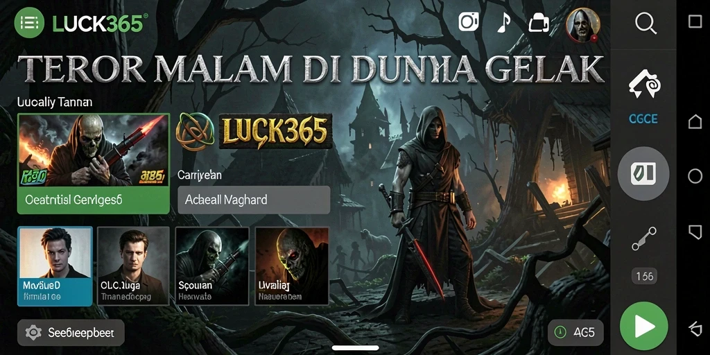 Gameplay menakutkan di LUCK365 dengan suasana yang mencekam