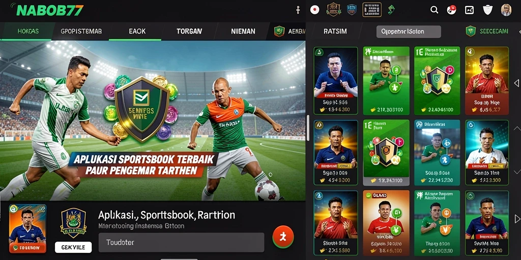 Tangkapan layar menampilkan gameplay taruhan yang seru dan interaktif di NABOB77.