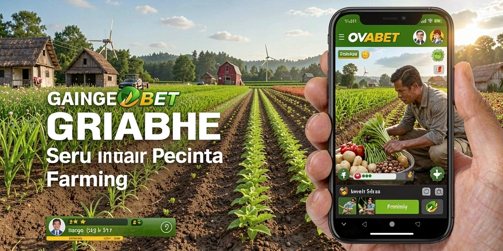 Gameplay seru di OVABET yang menampilkan aktivitas bertani yang mendebarkan.