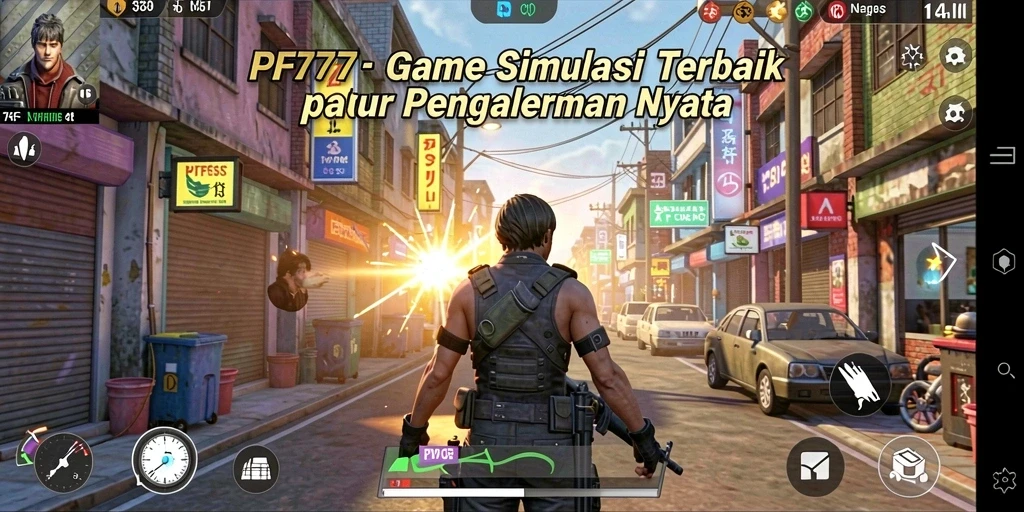 Tampilan mendetail gameplay PF777 dalam simulasi yang menarik.