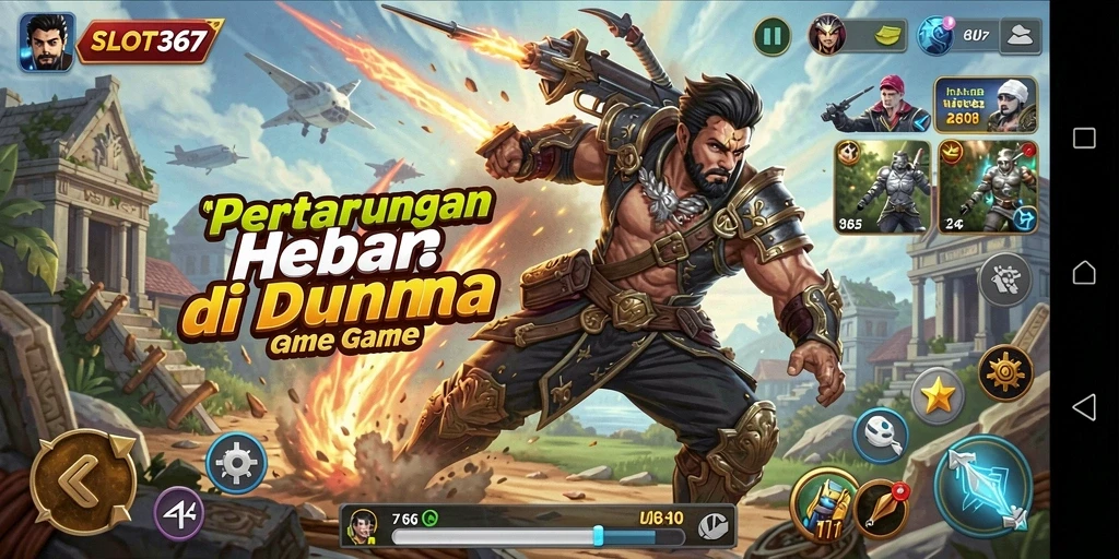 Tampilan gameplay SLOT367 yang seru dan mendebarkan.