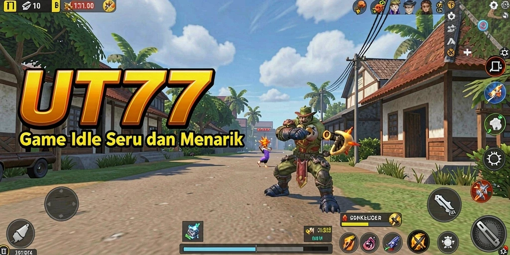 Tampilan gameplay UT77 yang menarik dan interaktif.