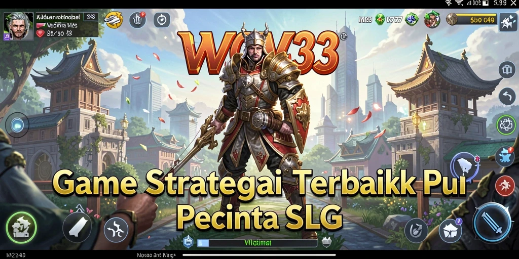 Tangkapan layar gameplay WOW33 menunjukkan tindakan pertempuran yang intens dan strategi yang cerdas.